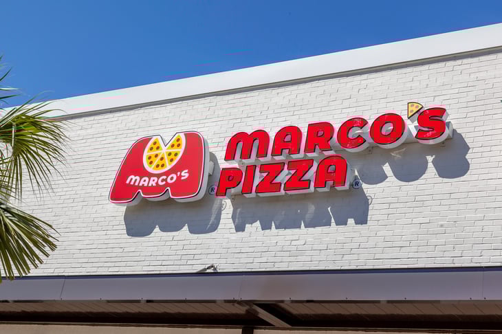 Marco's Pizza sign